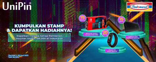 Beli Voucher UniPin di Indomaret dan Dapatkan Kesempatan Menangkan Nintendo Switch Console